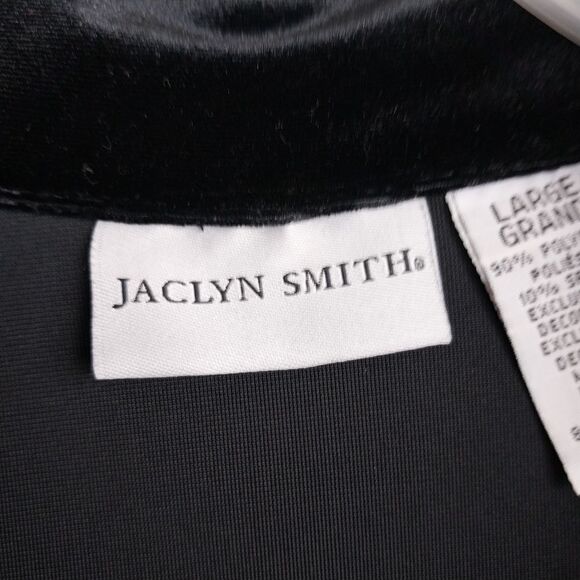 Jaclyn Smith Velour Tunic Top. Size L - Picture 10 of 16